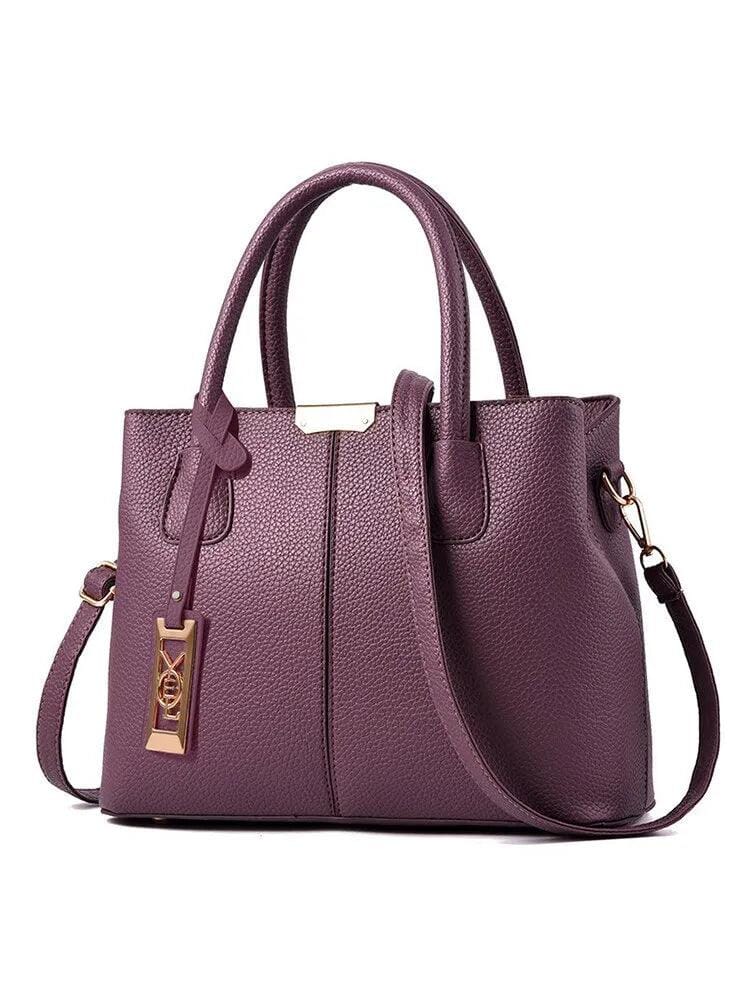 Bolsa de Ombro Crossbody Bolsa 01 Loja Daobloss Bolsa de ombro Roxo 