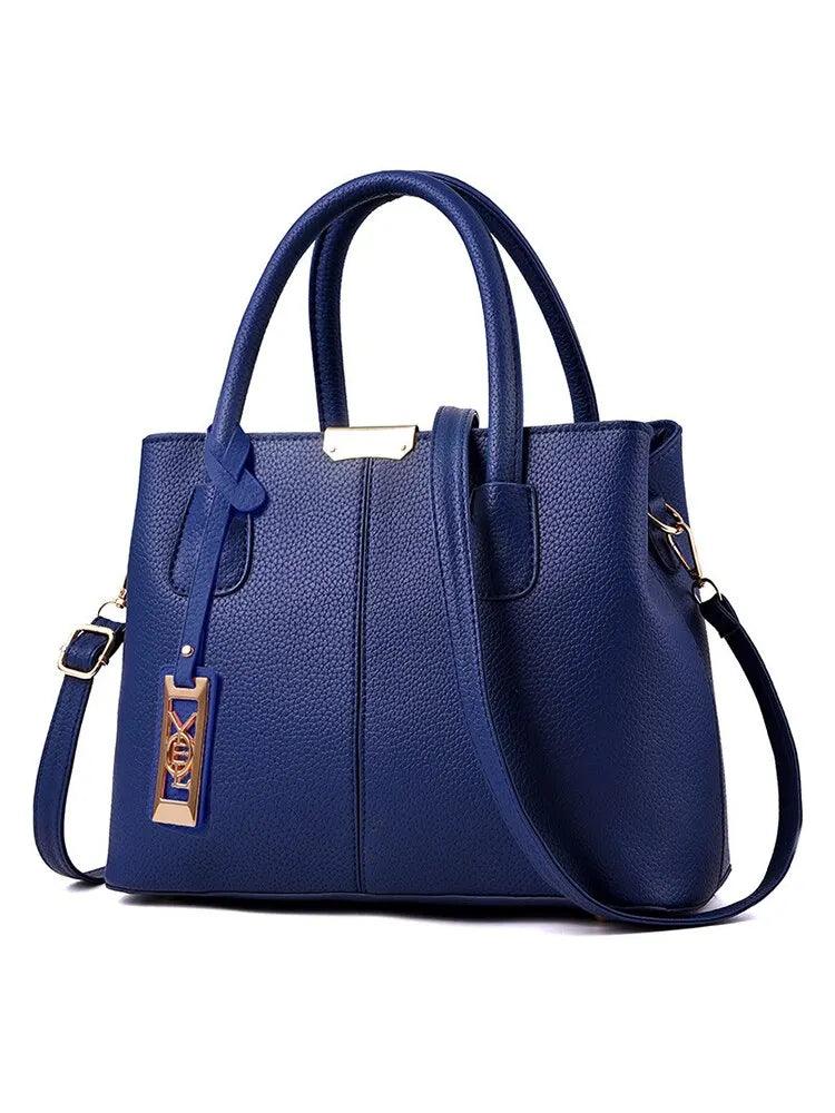 Bolsa de Ombro Crossbody Daobloss Bolsa 02 Loja Daobloss Azul 