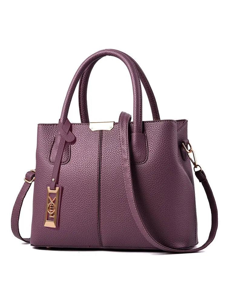 Bolsa de Ombro Crossbody Daobloss Bolsa 02 Loja Daobloss Roxo 