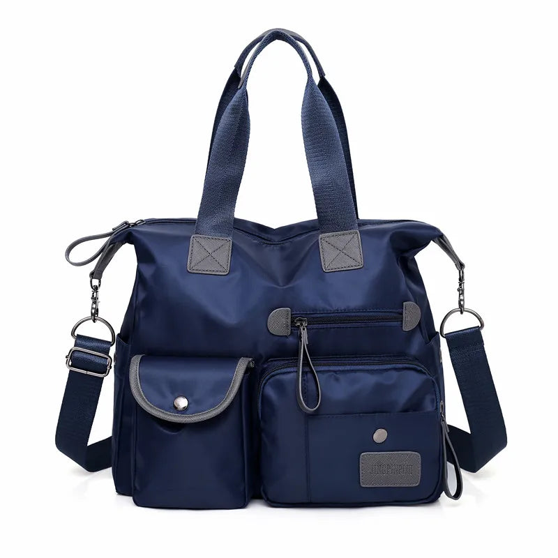 Bolsa Feminina de Ombro Ava Daobloss (GRÁTIS NECESSAIRE + CARTEIRA) Bolsa 14 Daobloss Bolsa Feminina Azul 