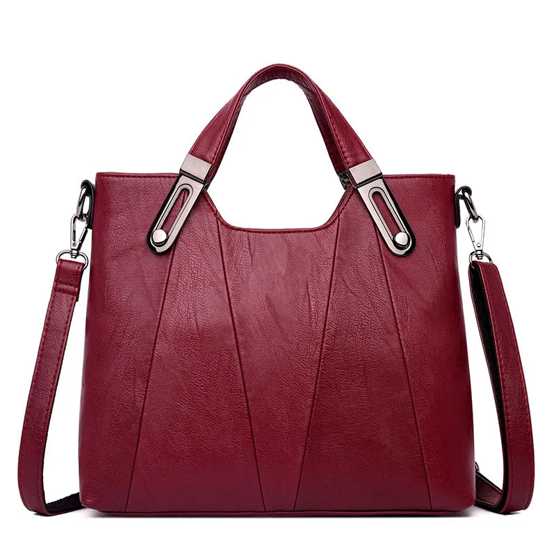 Bolsa Feminina de Ombro Nice Daobloss Bolsa 36 Daobloss Bolsa Feminina Vinho 