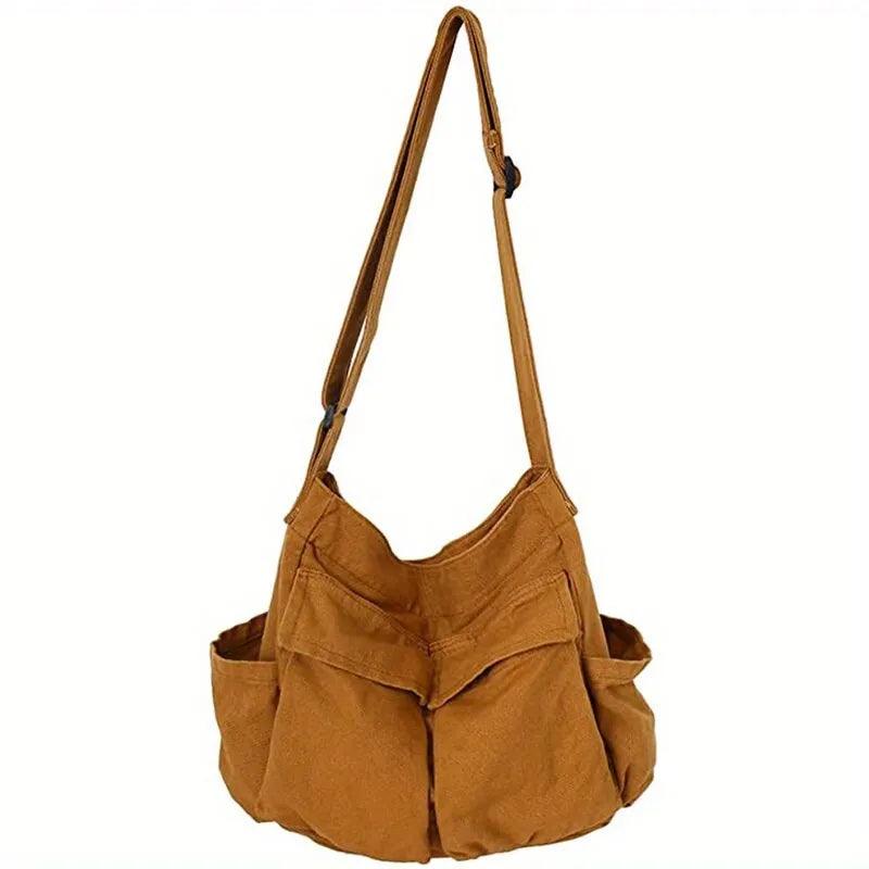 Bolsa Feminina de Ombro Vintage Daobloss Bolsa 50 Loja Daobloss Bolsa Feminina Caqui 