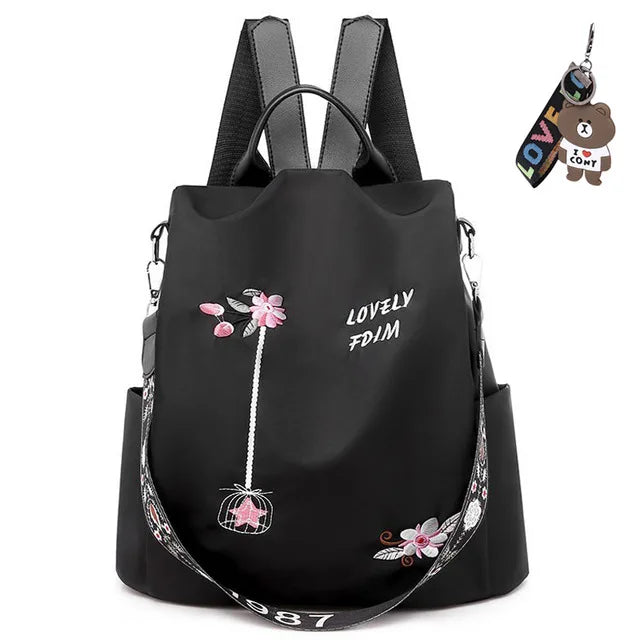 Mochila Feminina Scarlett Daobloss Mochila Feminina Daobloss Mochila Feminina Preta 